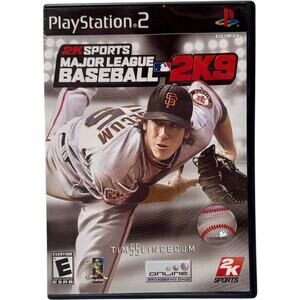 Major League Baseball 2K9 with Manual Sony PlayStation2 PS2